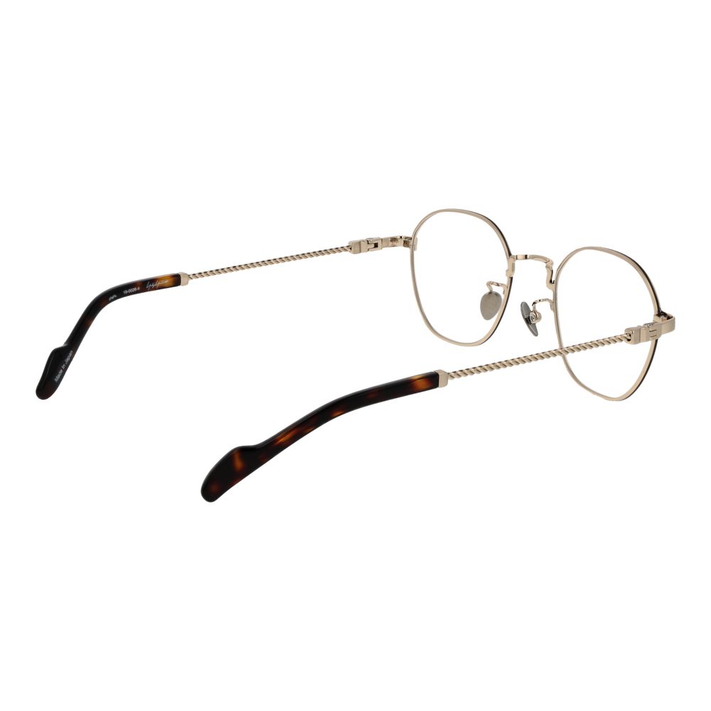 Yohji Yamamoto Goldene Titan-Brille (Gestelle)