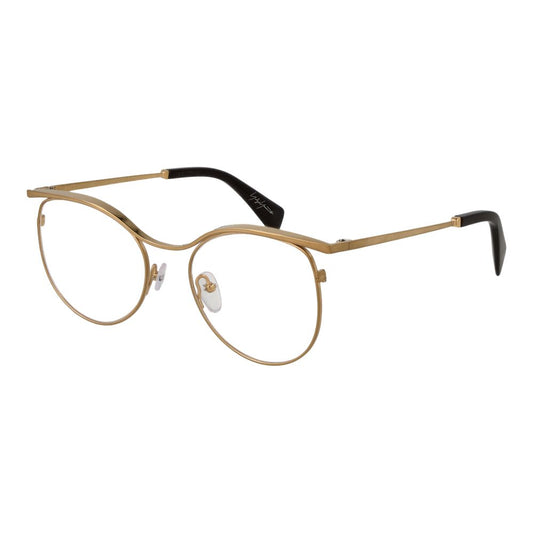 Yohji Yamamoto Goldene Metallbrille (Gestelle)