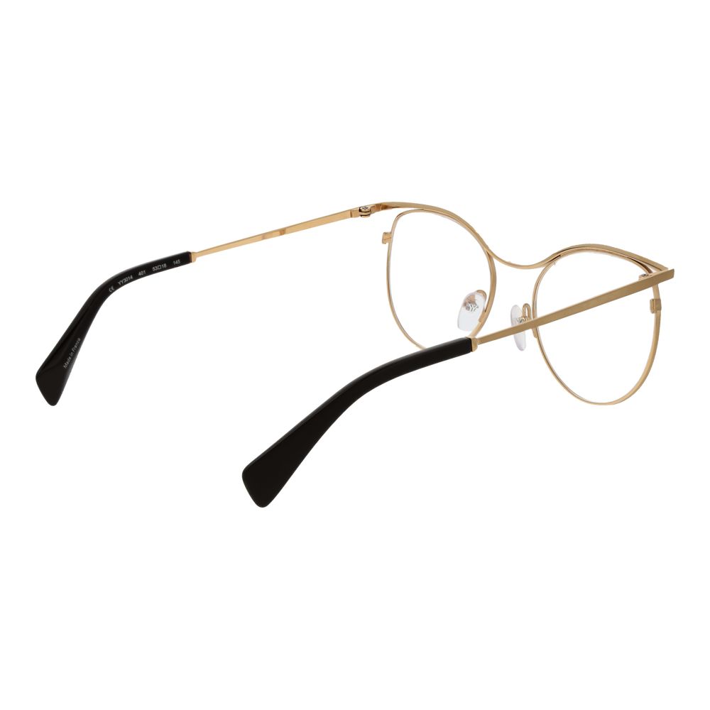 Yohji Yamamoto Goldene Metallbrille (Gestelle)