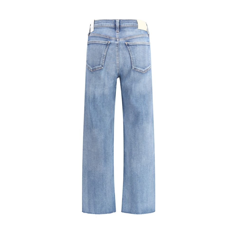 Citizens of Humanity Blaue Baumwoll-Jeans mit geradem Bein