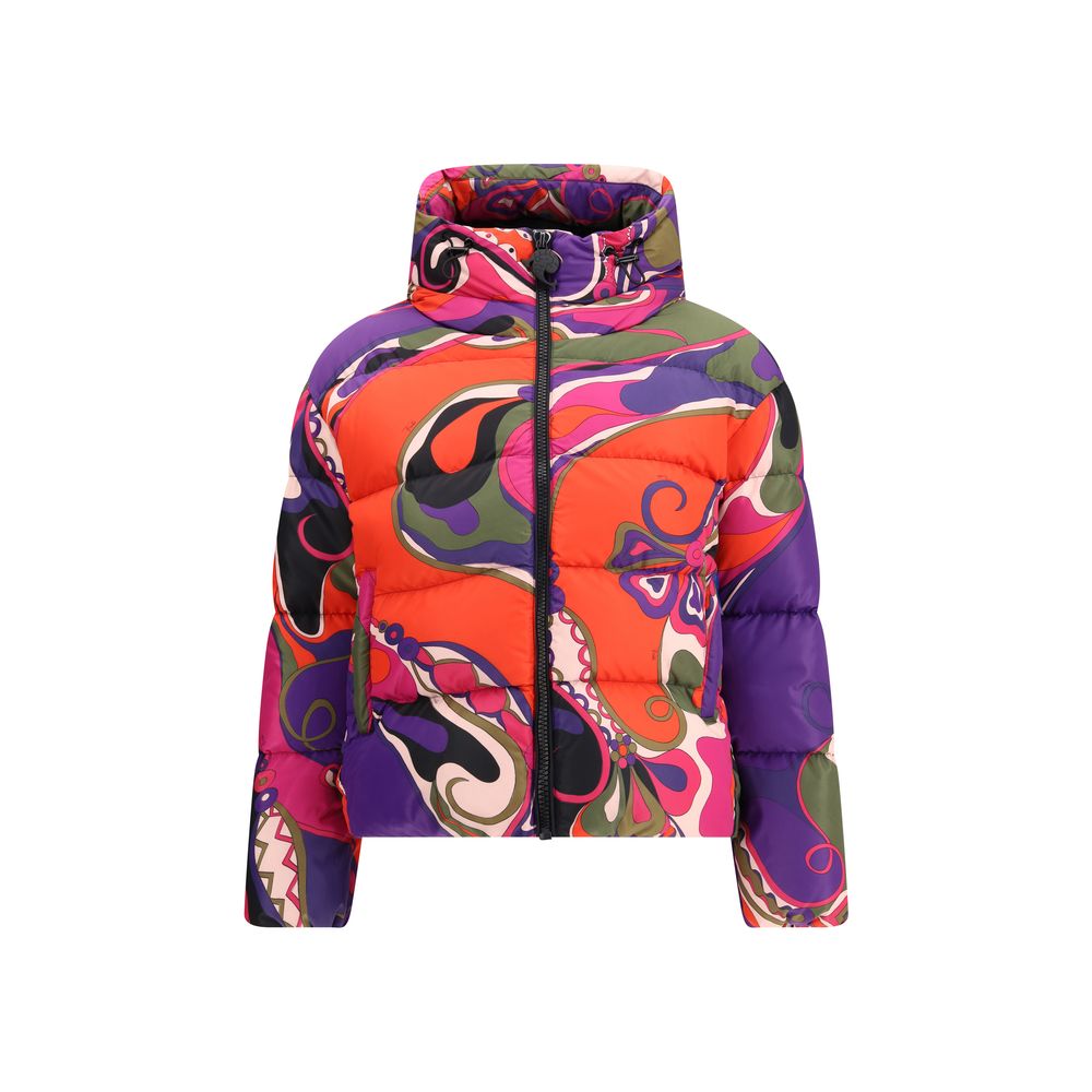 Emilio Pucci Bunte Polyamid-Jacke