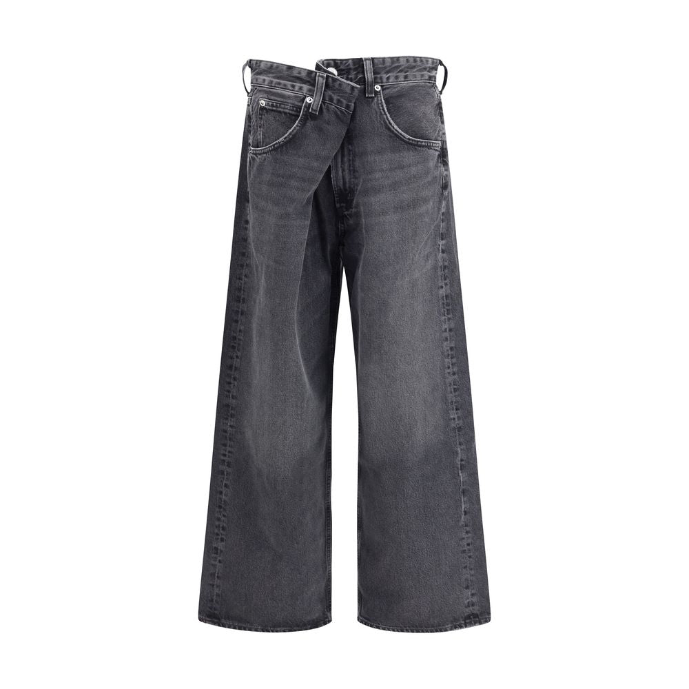 Agolde Graue Baumwoll-Jeans