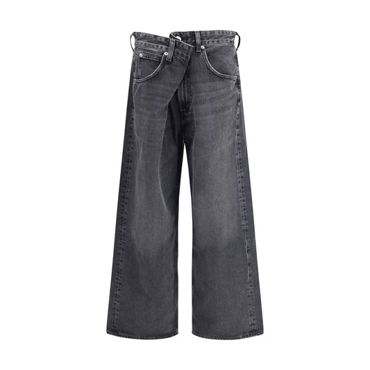 Agolde Graue Baumwoll-Jeans