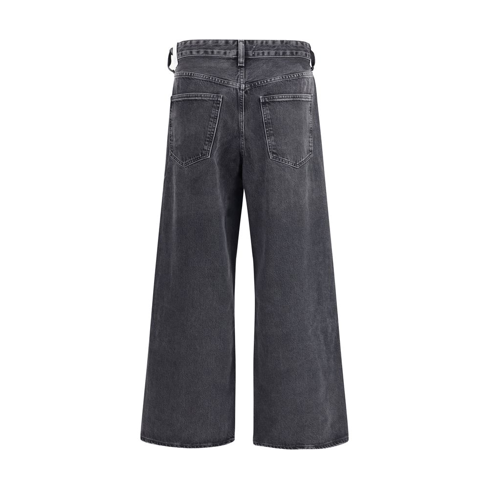 Agolde Graue Baumwoll-Jeans