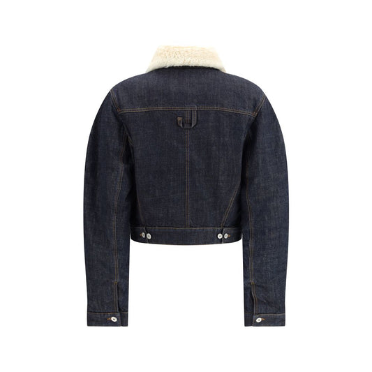 Jacquemus Blauer Baumwoll-Sweatshirt