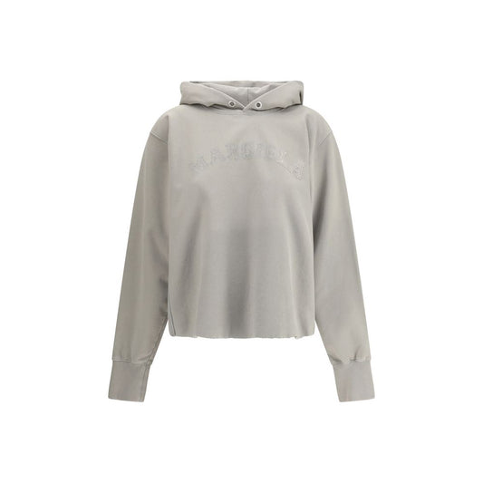 Margiela Baumwoll-Sweatshirt in Bicolor-Optik