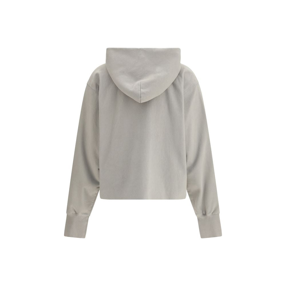 Margiela Baumwoll-Sweatshirt in Bicolor-Optik