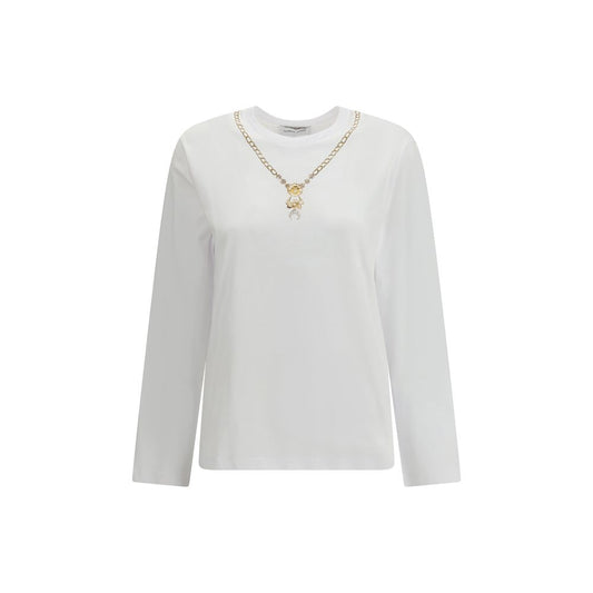 Marine Serre Weißes Baumwoll-Sportoberteil