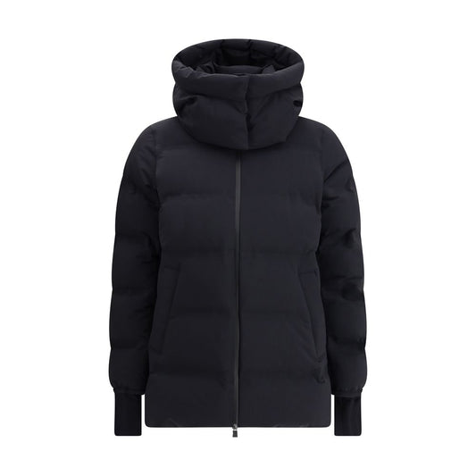 Herno Schwarze Polyester-Langjacke