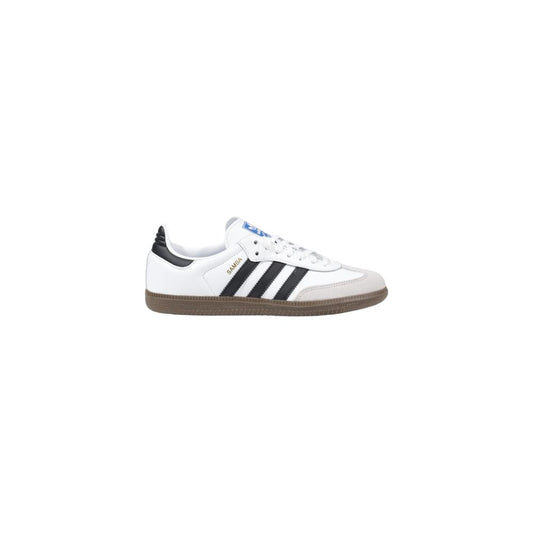 Adidas Weiße Leder-Sneaker