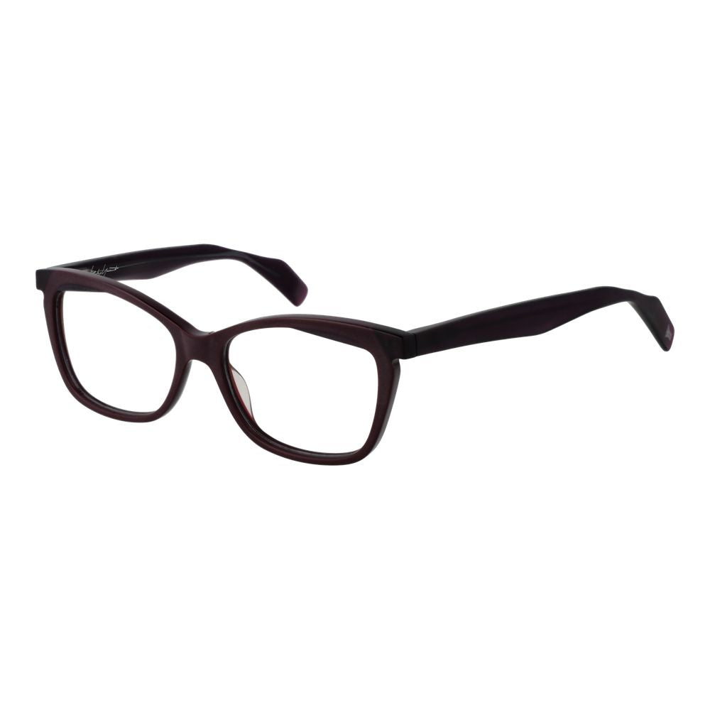 Yohji Yamamoto Braune Kunststoff-Brille (Gestell)