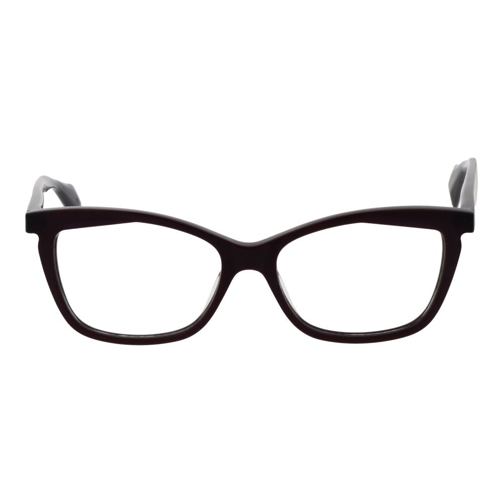 Yohji Yamamoto Braune Kunststoff-Brille (Gestell)