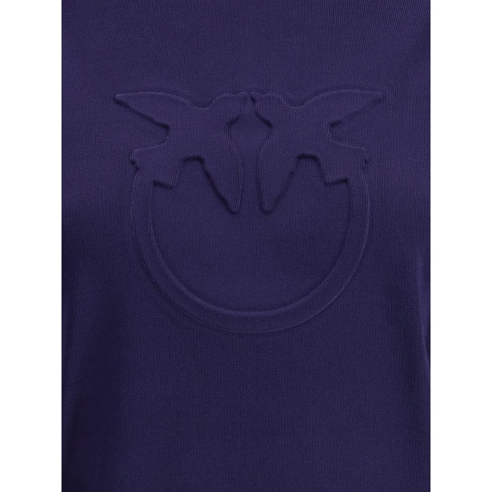 PINKO Blauer Viskose-Sweater