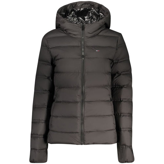 Tommy Hilfiger Schwarze Polyester-Jacken & Mantel