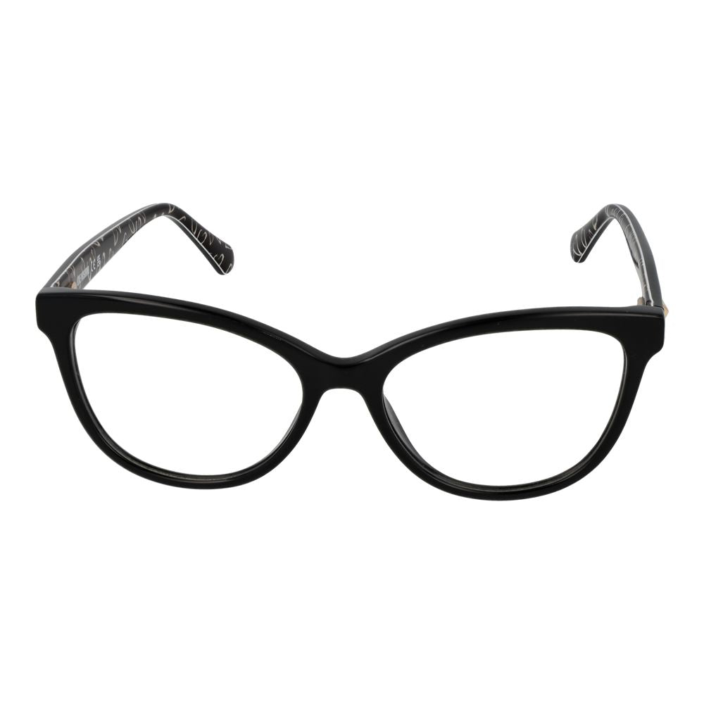 Love Moschino Schwarze Acetat-Brille (Rahmen)