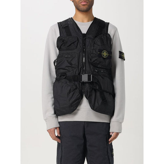Stone Island Graue Baumwoll-Shorts