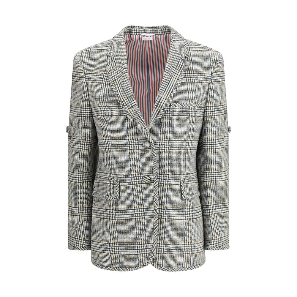 Thom Browne Mehrfarbiger Wollblazer