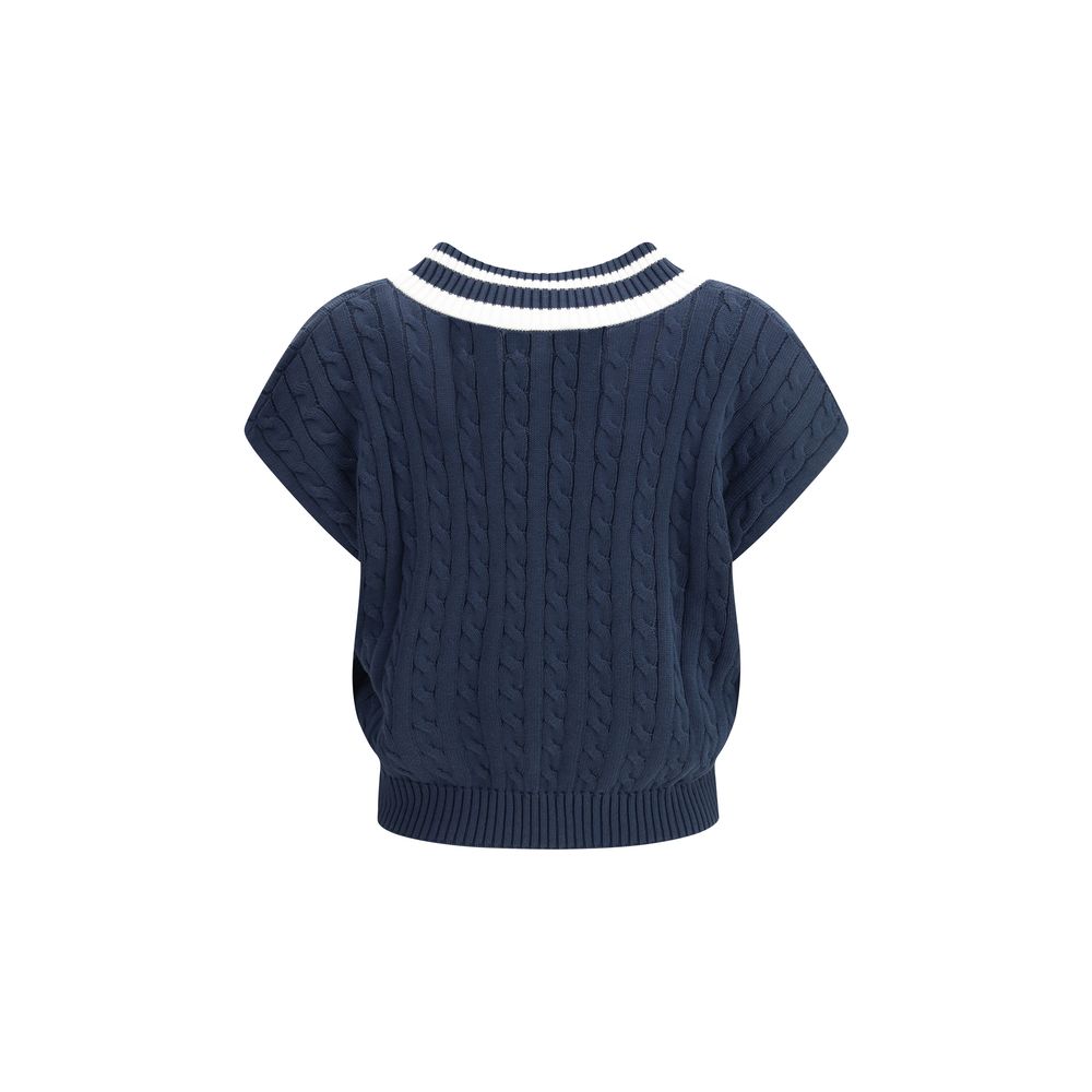 Brunello Cucinelli Blauer Baumwoll-Sweatshirt