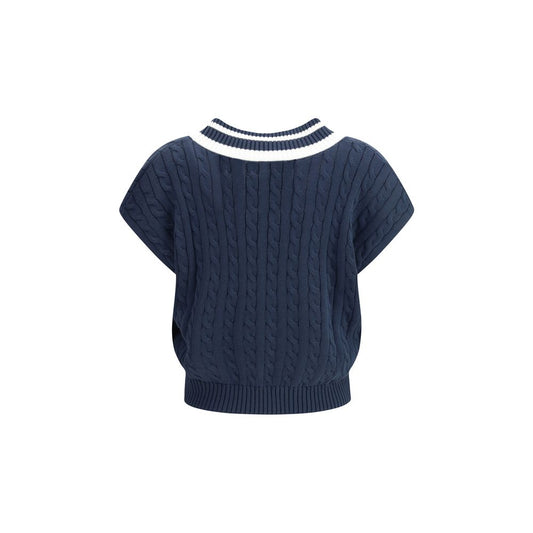 Brunello Cucinelli Blauer Baumwoll-Sweatshirt