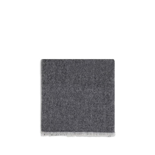 Brunello Cucinelli Grauer Kaschmirschal