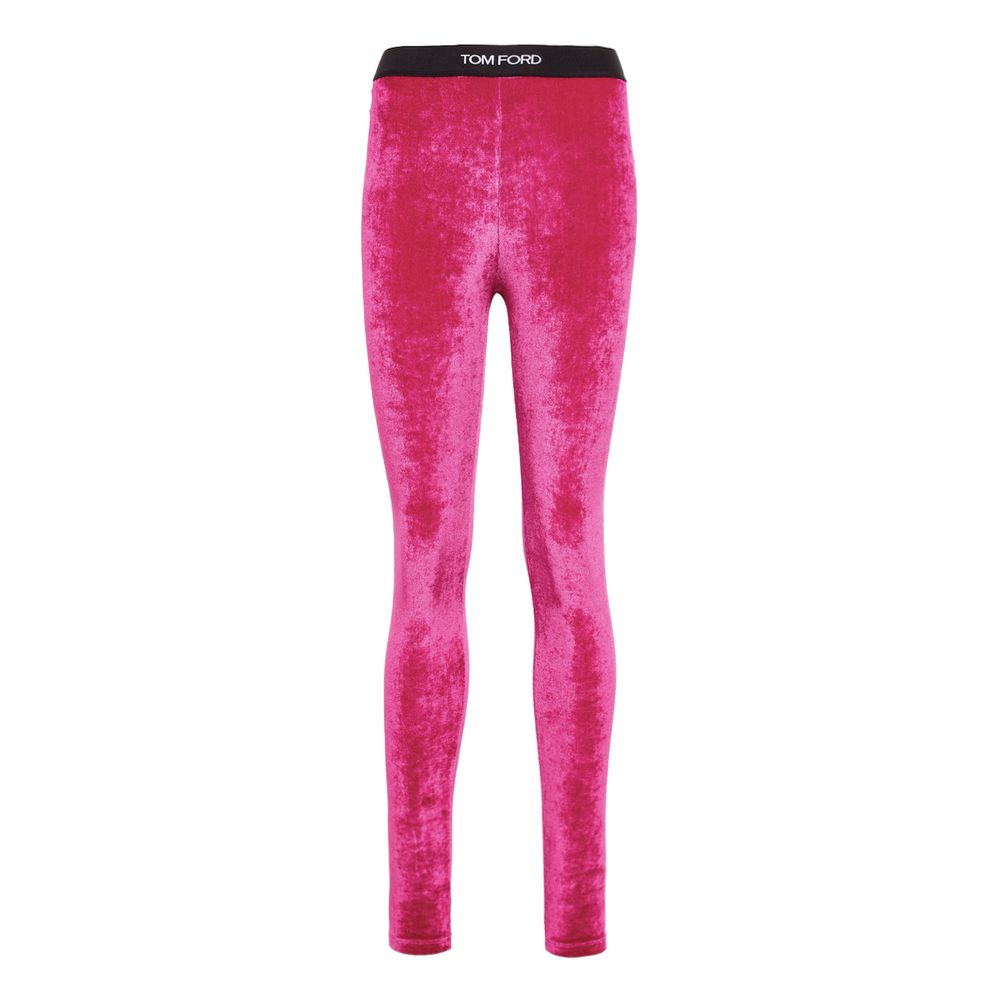 Tom Ford Fuchsia-Leggings aus Viskose