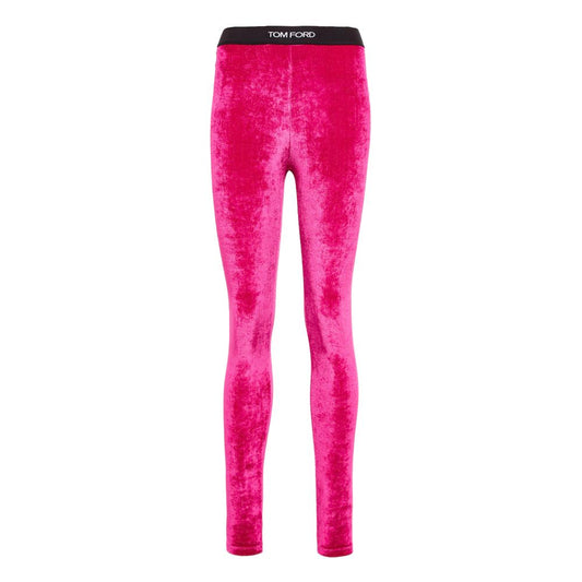 Tom Ford Fuchsia-Leggings aus Viskose