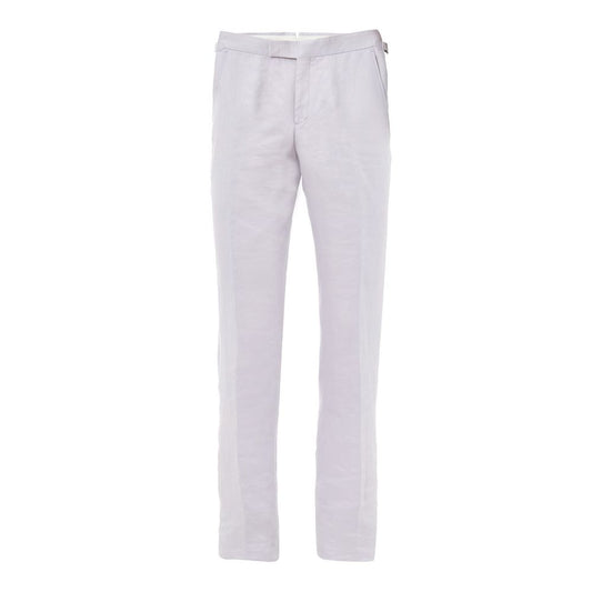 Tom Ford Lila Leinenhose