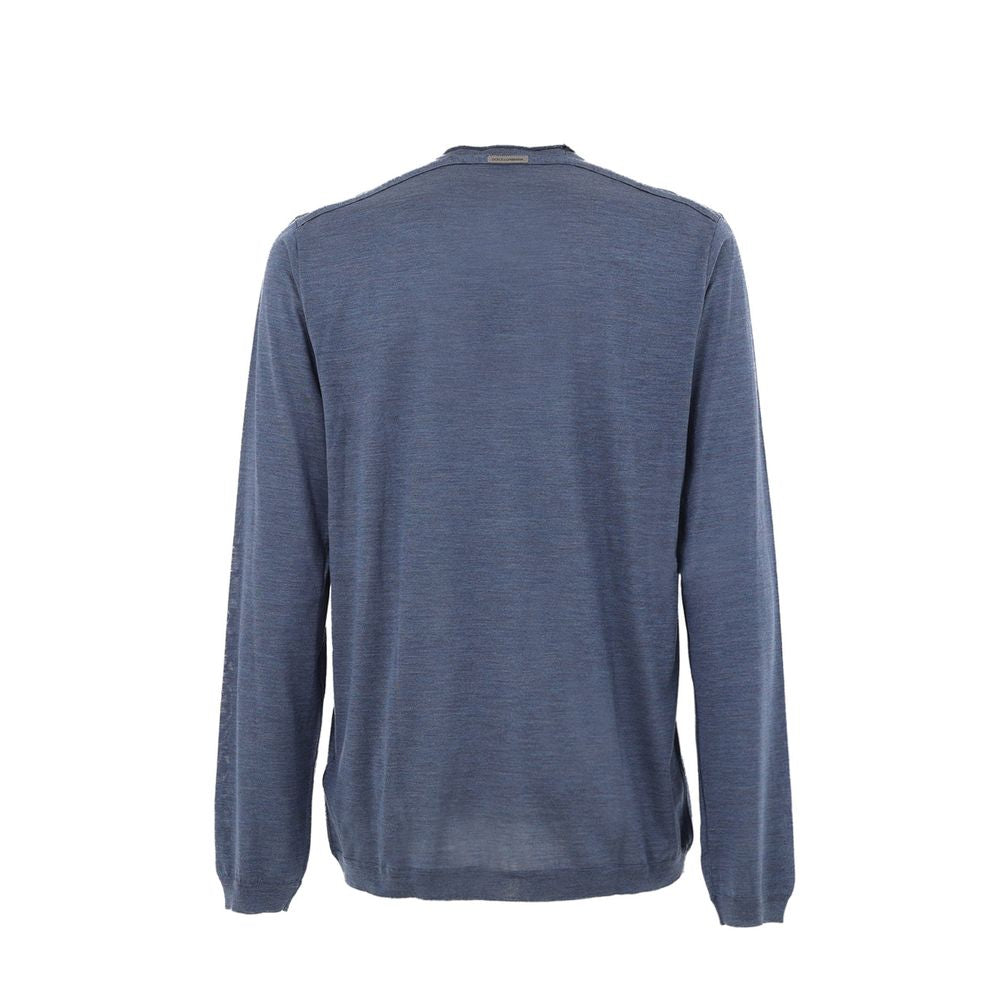 Dolce & Gabbana Seiden-Sweatshirt in Blau