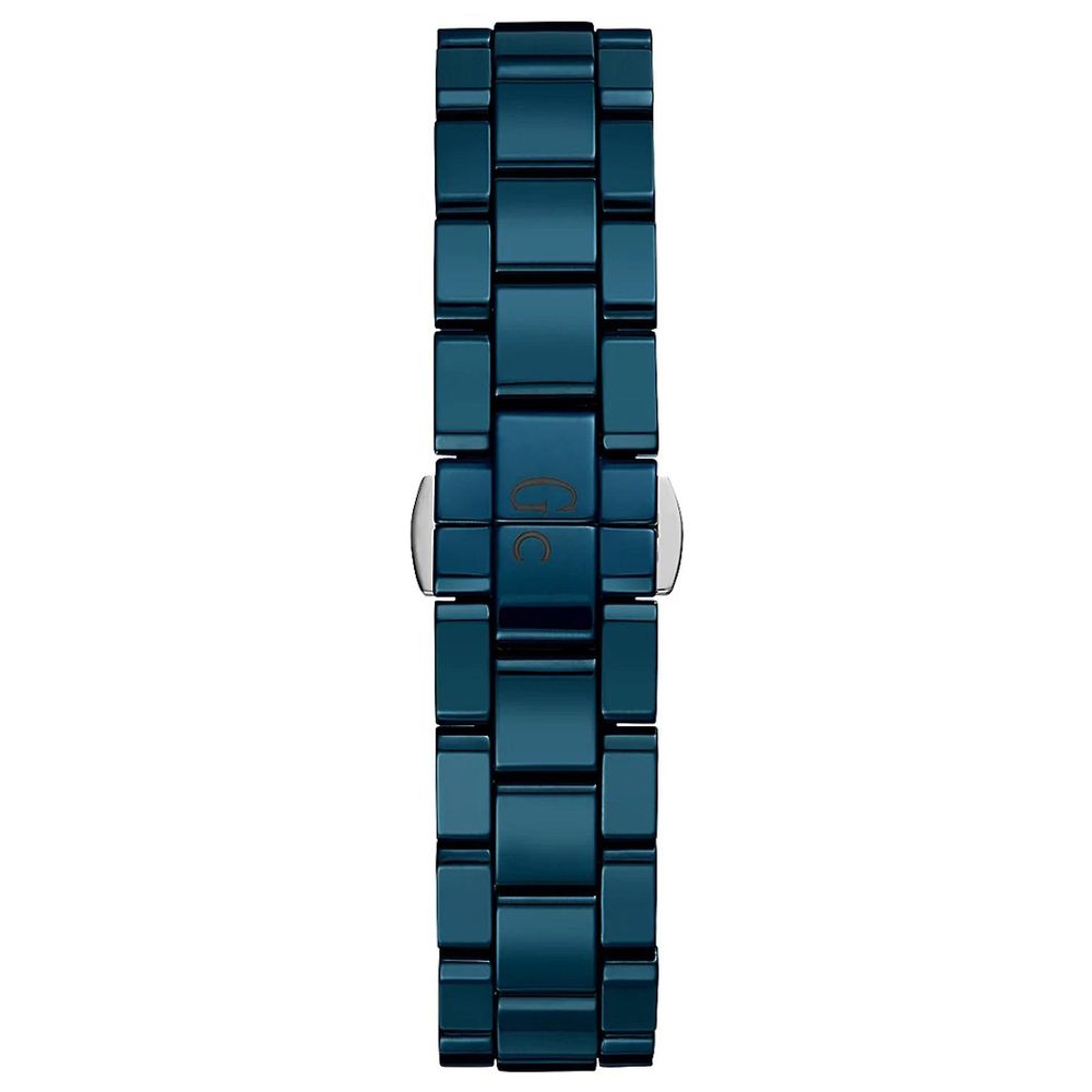 GC Blaue Edelstahl-Armbanduhr