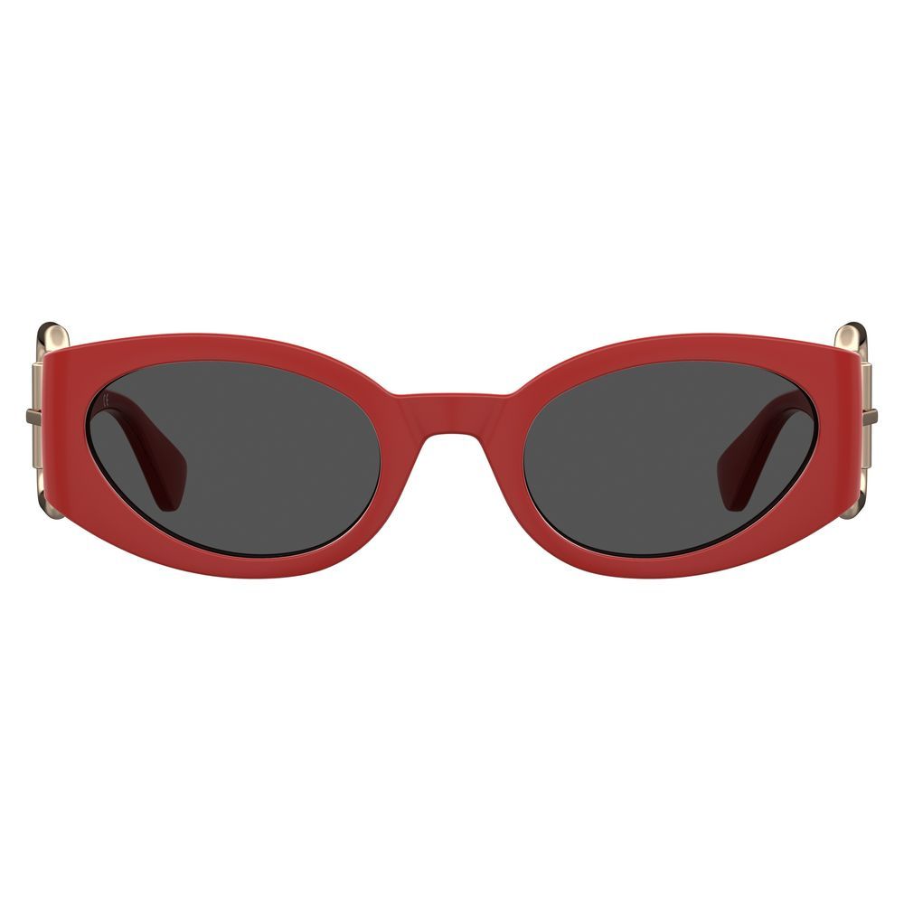 Moschino Rote Resin-Sonnenbrille