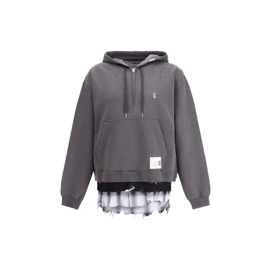 Maison Mihara Yasuhiro Grünes Baumwoll-Sweatshirt