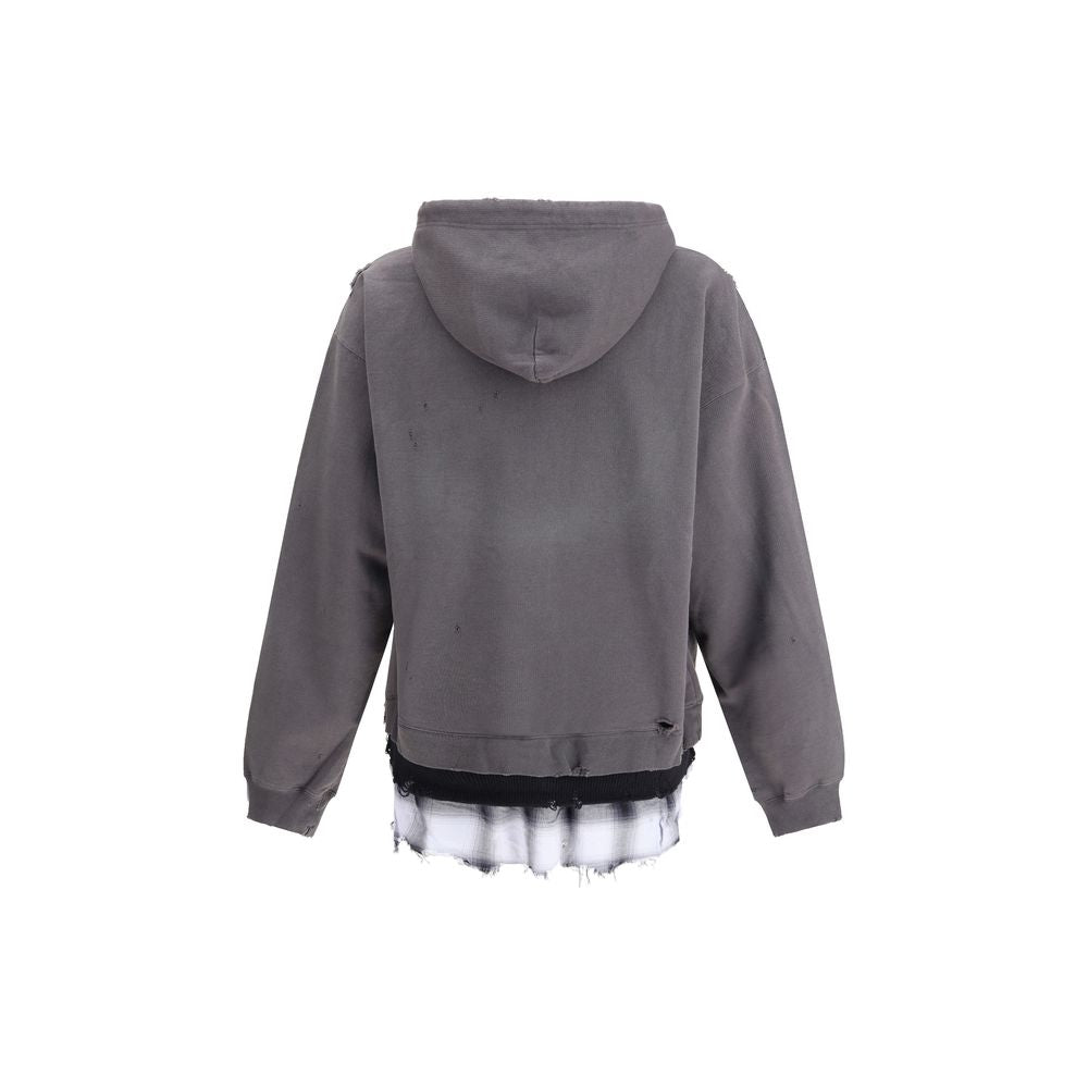 Maison Mihara Yasuhiro Grünes Baumwoll-Sweatshirt
