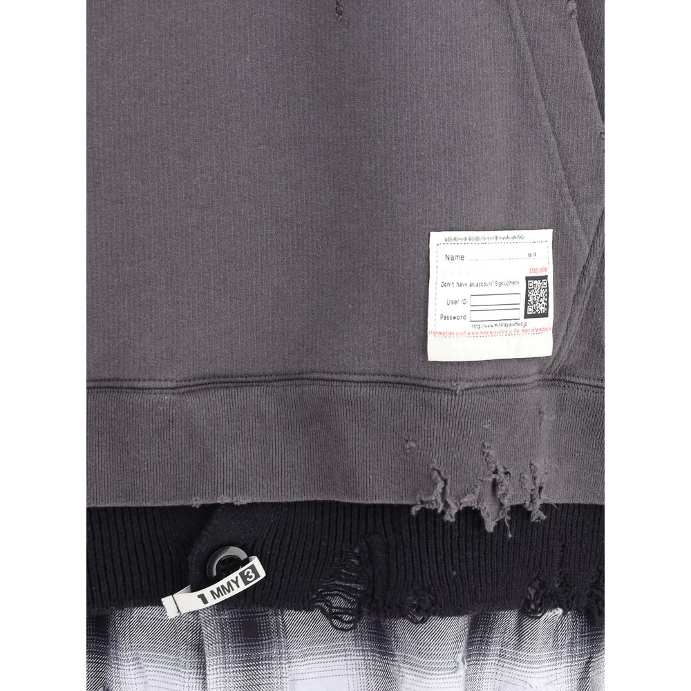 Maison Mihara Yasuhiro Grünes Baumwoll-Sweatshirt