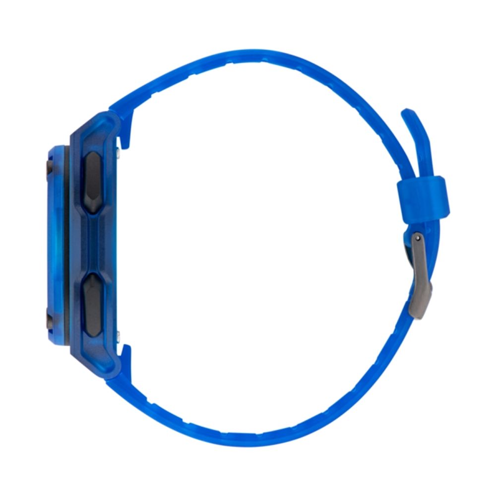 Adidas Blaue Sport-Uhr aus Gummi