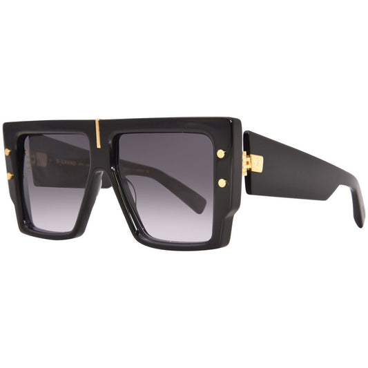 Balmain Sonnenbrille aus schwarzem Acetat