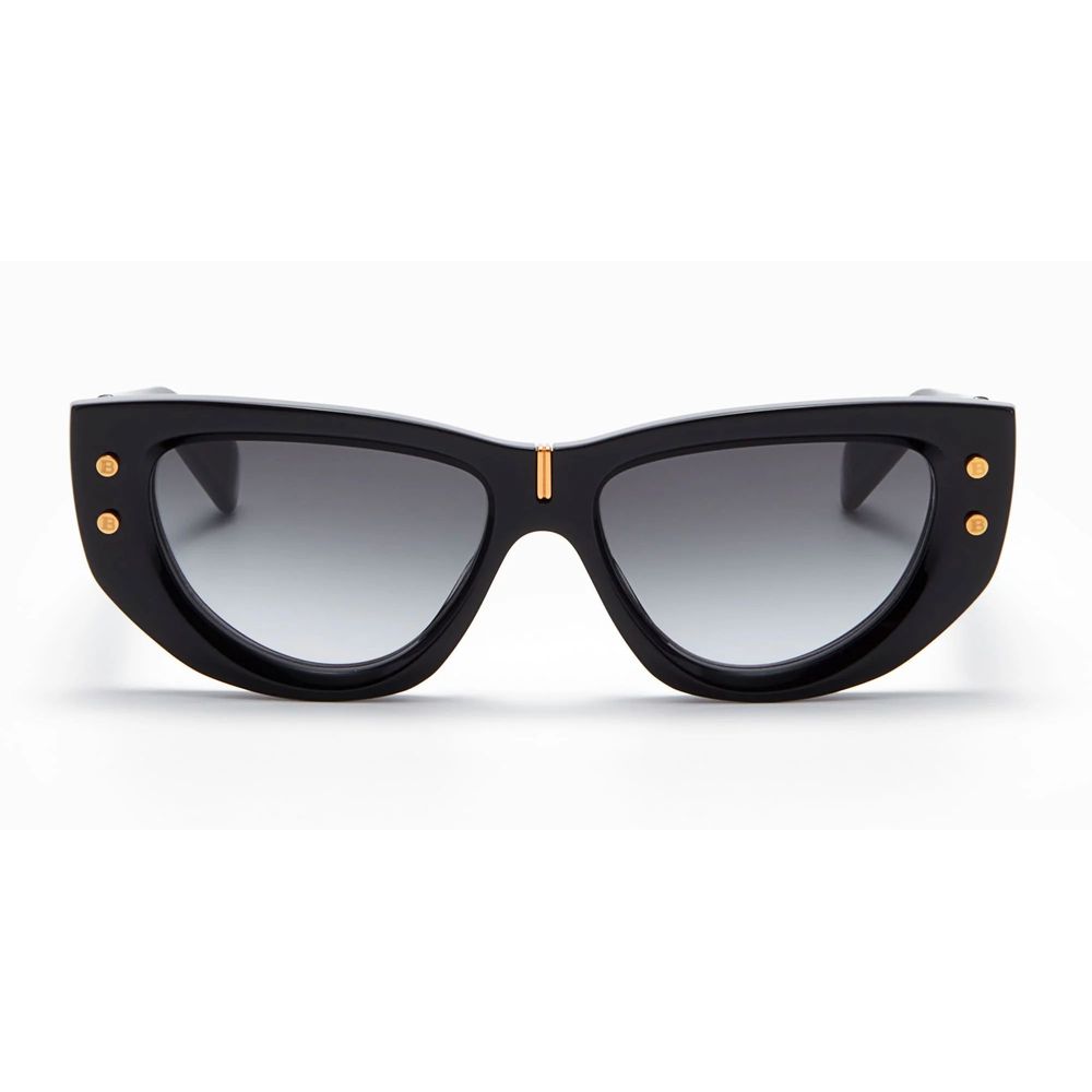 Balmain Schwarze Sonnenbrille aus Acetat