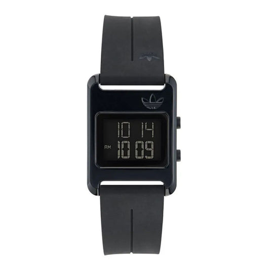 Adidas Schwarze Synthetik Digitaluhr