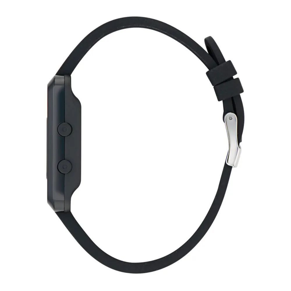 Adidas Schwarze Synthetik Digitaluhr