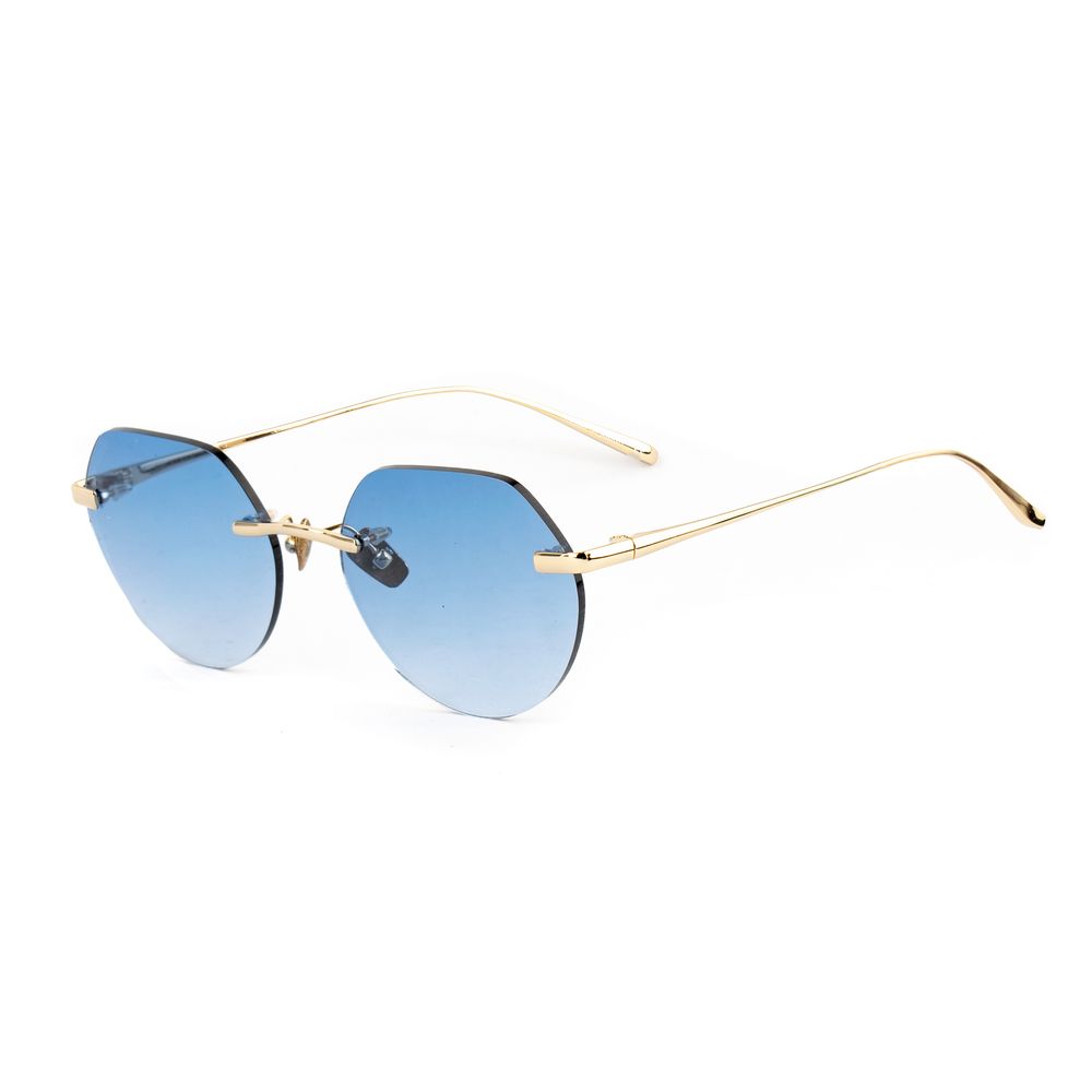 Belstaff Sonnenbrille aus goldenem Titan