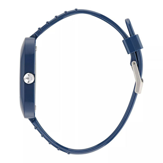 Adidas Blaue Synthetik Sportuhr