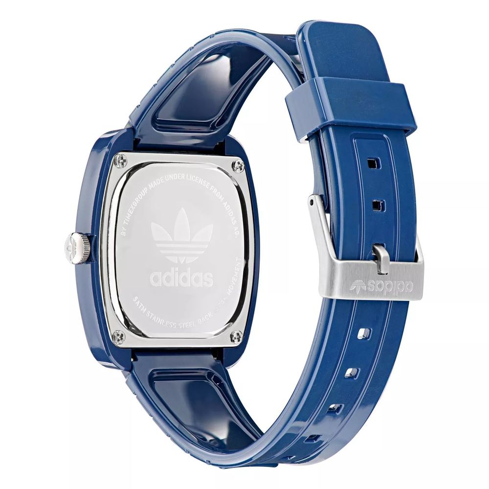Adidas Blaue Synthetik Sportuhr