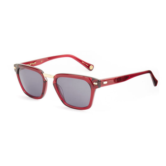 Belstaff Rote Acetat-Sonnenbrille