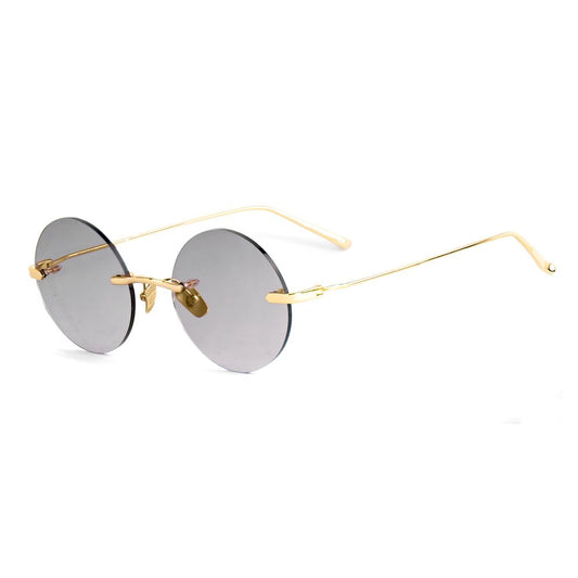 Belstaff Sonnenbrille aus goldenem Titan