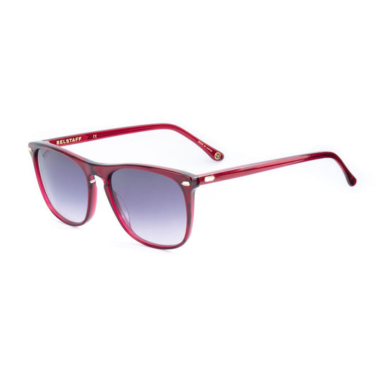 Belstaff Rote Acetat-Sonnenbrille