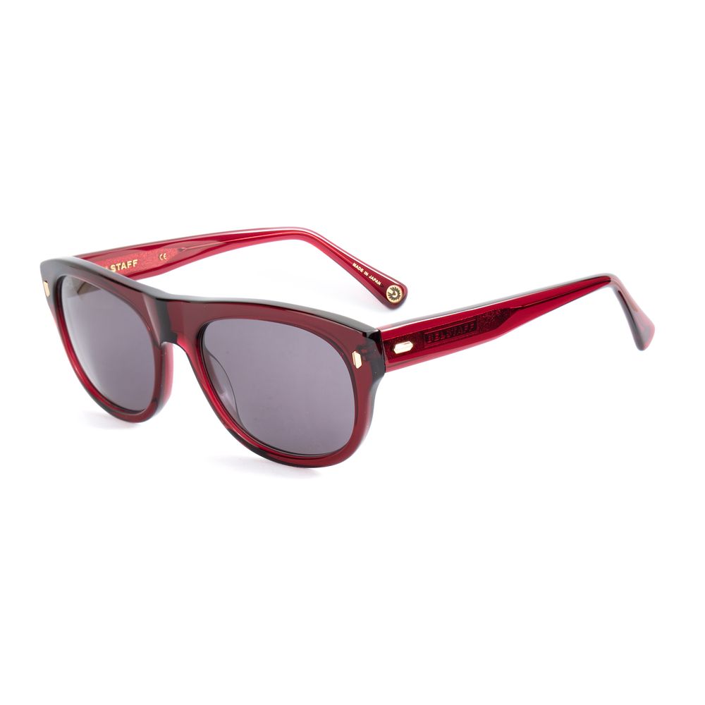 Belstaff Rote Acetat-Sonnenbrille