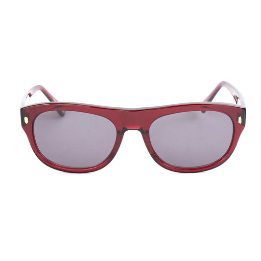 Belstaff Rote Acetat-Sonnenbrille