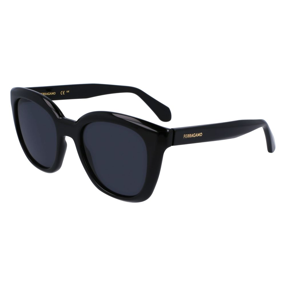 Ferragamo Schwarze Injected Sonnenbrille