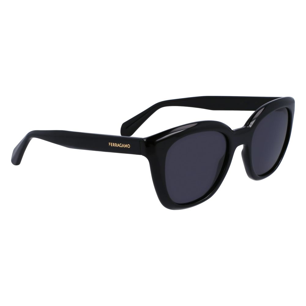 Ferragamo Schwarze Injected Sonnenbrille