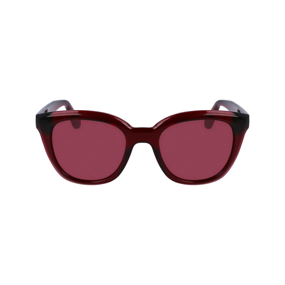 Ferragamo Sonnenbrille mit Rot-Injektion