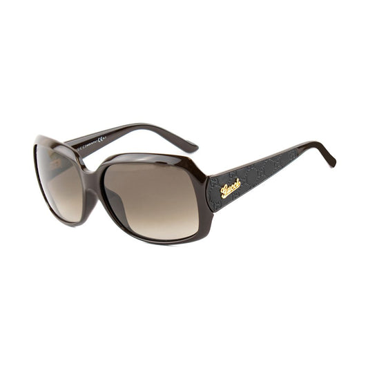 Gucci Schwarze Sonnenbrille aus Acetat